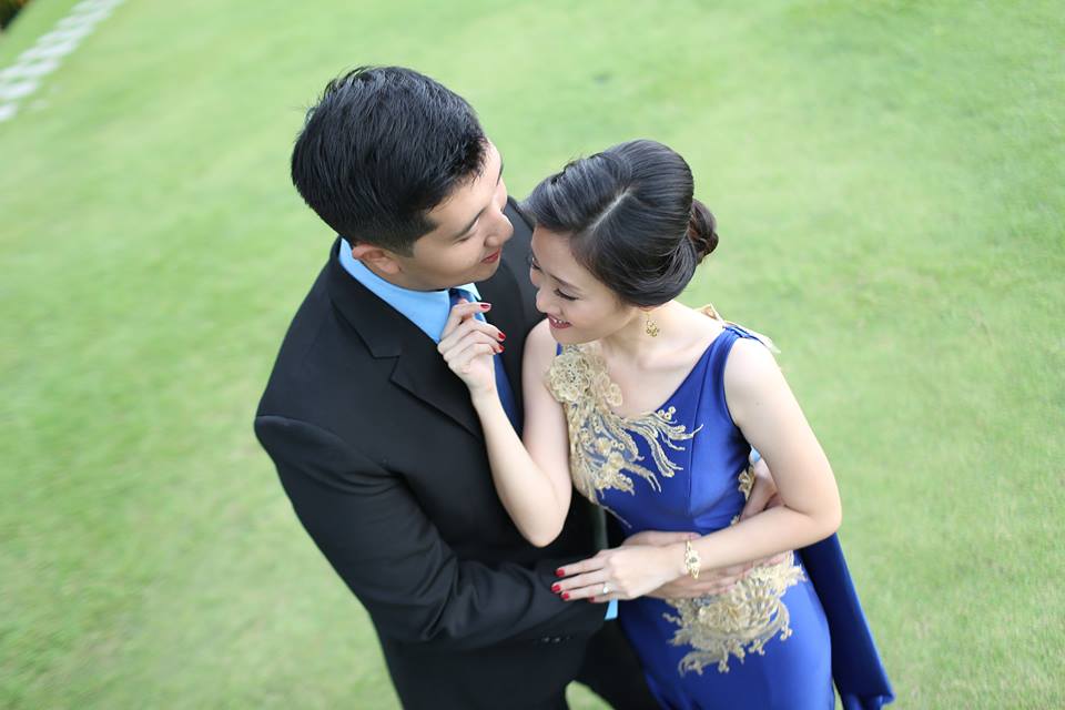 Khristelle tan bridal couture Clearance